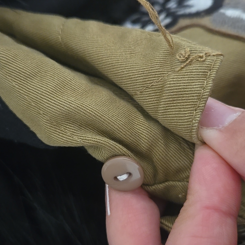 Ann Taylor LOFT Olive Faux Fur Hooded Jacket - Picture 7 of 16